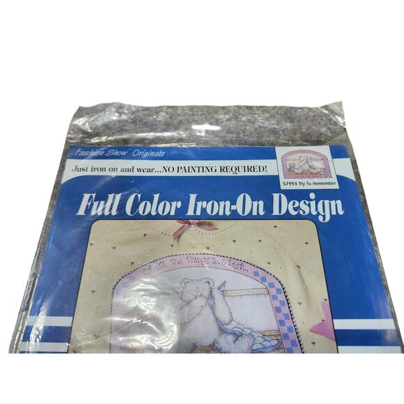 Try to Remember Iron On Transfer - Full-Color Fashion Show Originals - #57993 - Picture 3 of 4